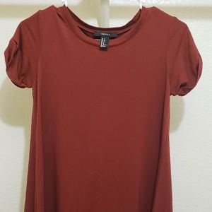 Red tshirt dress